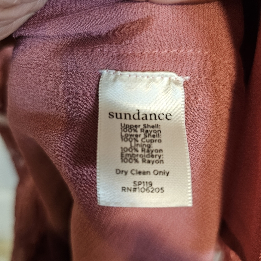 Sundance Lilian Rose Embroidered Mesh Dress - Picture 4 of 7